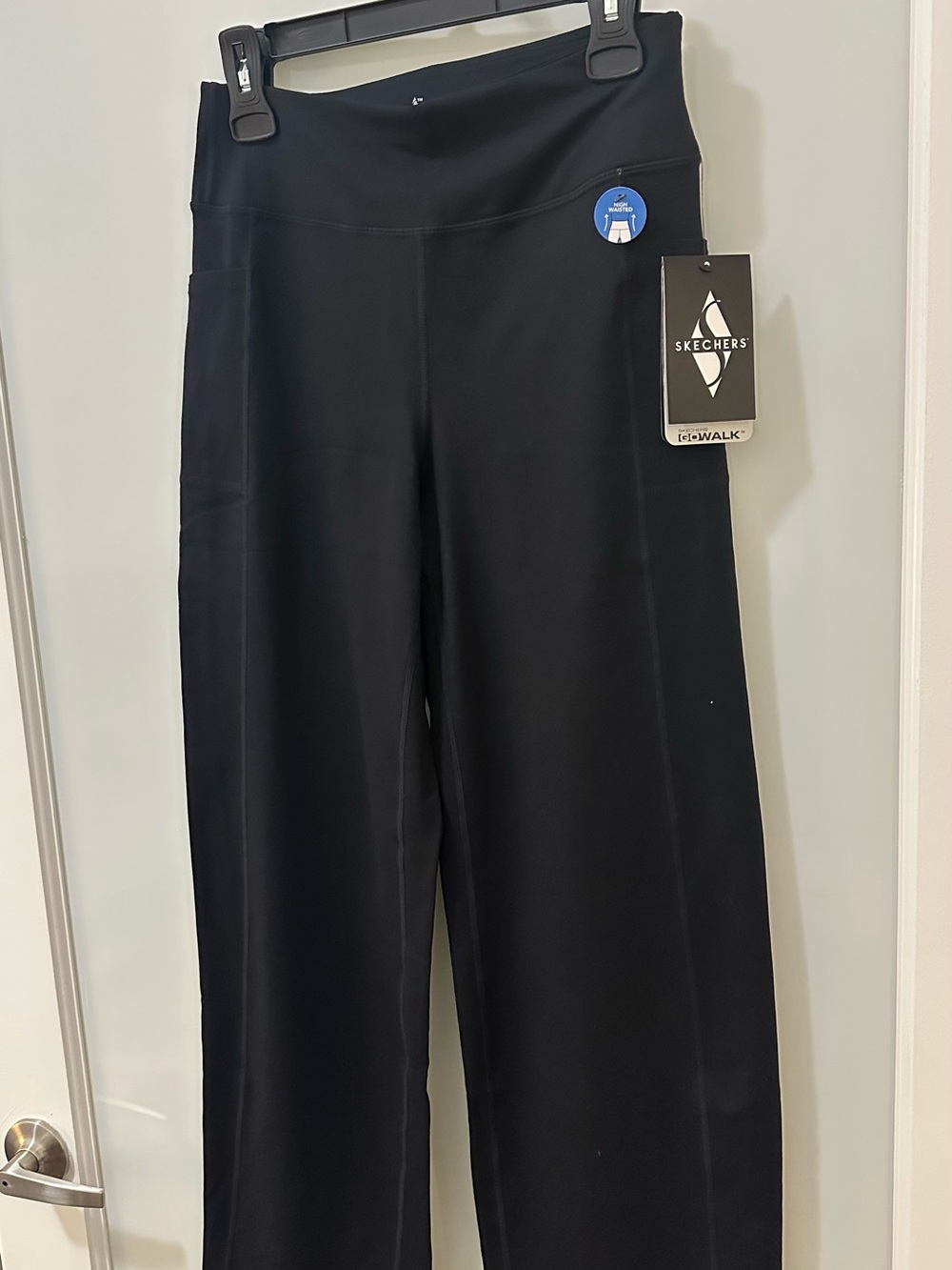 Skechers Black Wide-Leg Active Pants